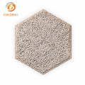 Hexagon Wood Wool Sound-Absorbing Wall Panel with Decorative Function